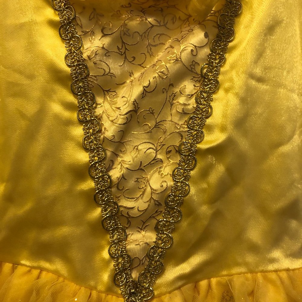 Disney Store Child's Beauty and the Beast Belle Halloween Costume - Picture 10 of 16